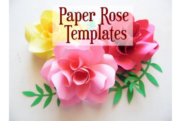 Ansley Rose: 3D SVG Paper Flowers Review