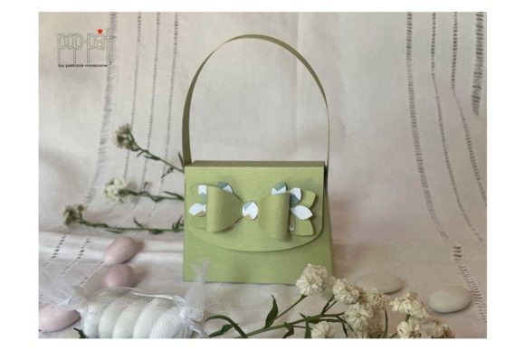 Bag with Bow: A 3D SVG Shape for Modern Editorial Design