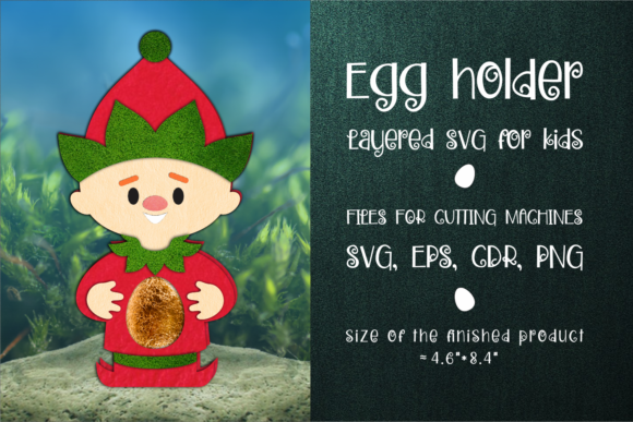 Christmas 3D SVG: A Designer's Review of the Elf Egg Holder