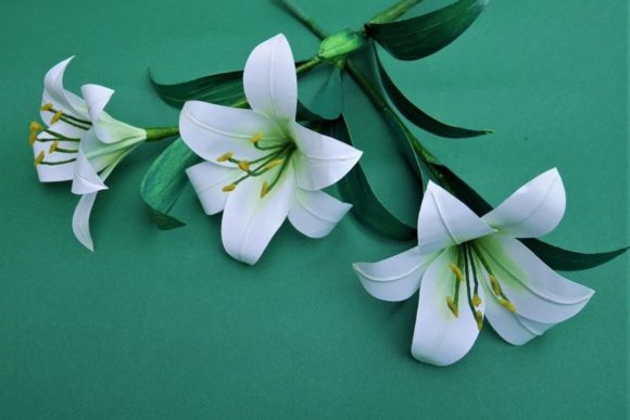 Oriental Lily 3D SVG Paper Flowers Review