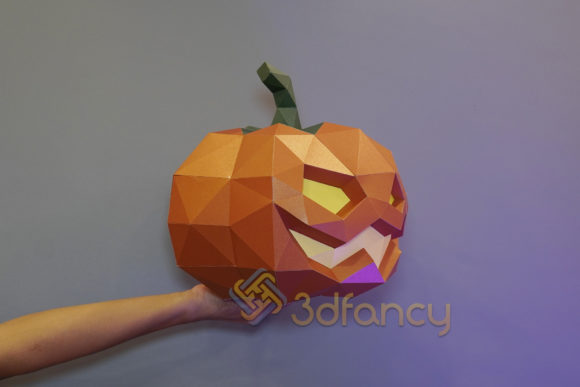 Review: 3D SVG Halloween Pumpkin Papercraft PDF