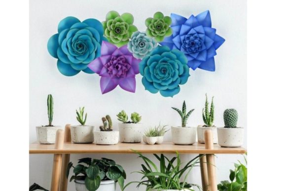 Review: 3D SVG Succulent Paper Flowers for Sellers