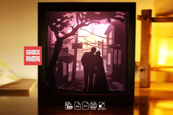 Review: Loving You Paper Cut Light Box 243 for Stitchers