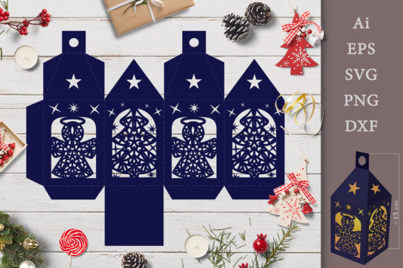 Reviewing a 3D SVG Christmas Lantern Stencil for Pro Use