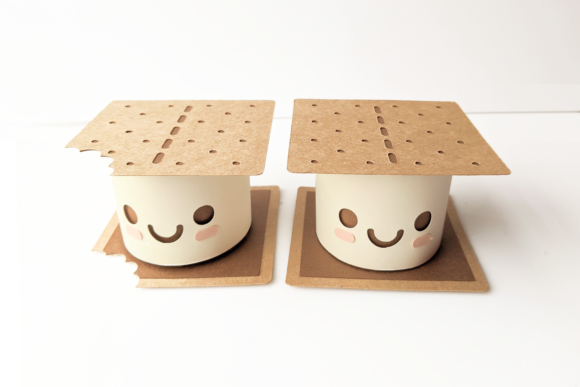S'more Box with Lid SVG: 3D SVG Shapes Review
