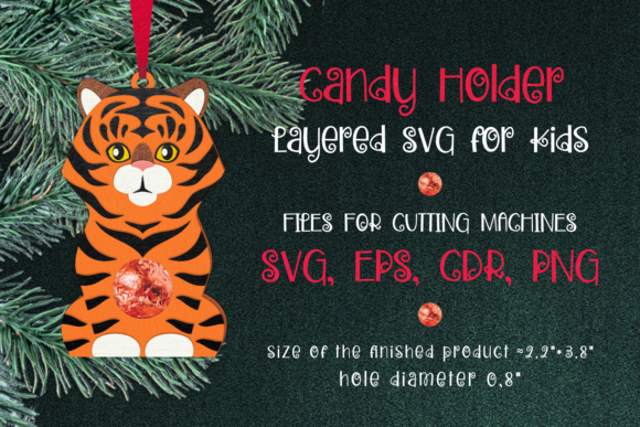 Tiger Christmas Ornament Candy Holder Review